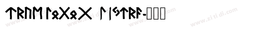 TrueLogoG Extra字体转换